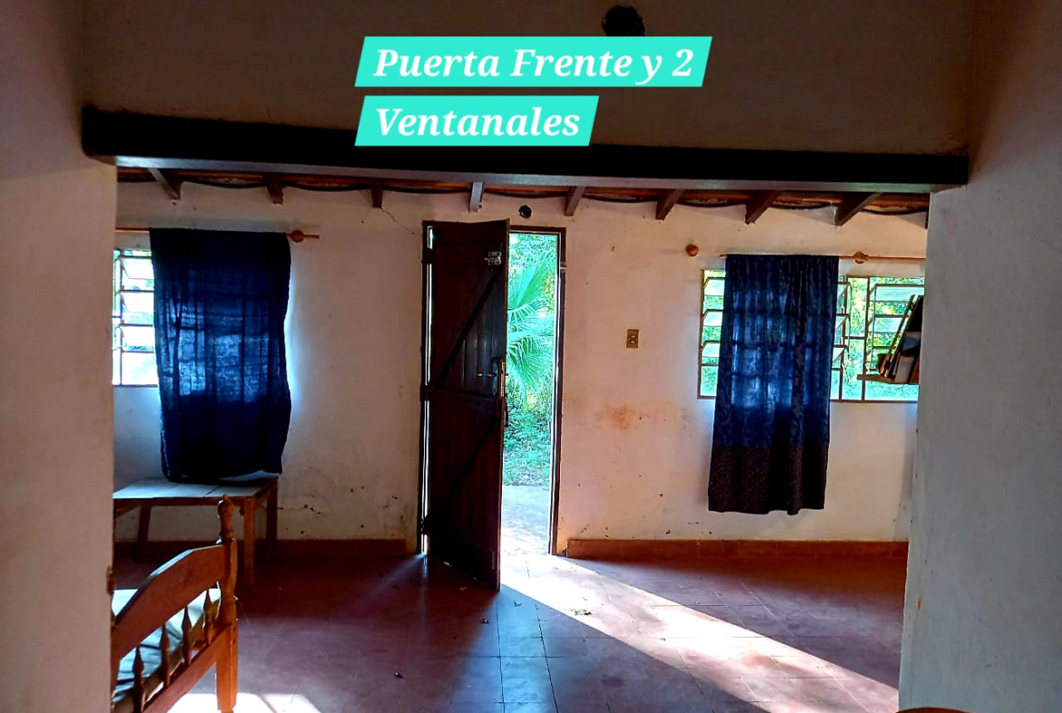 Vendo campo con casa ideal para una granja