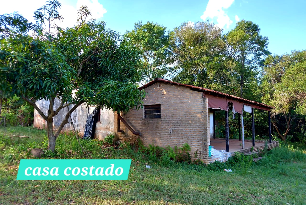 Vendo campo con casa ideal para una granja