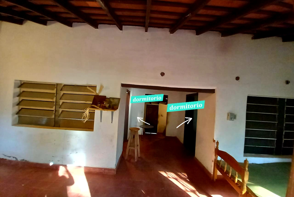 Vendo campo con casa ideal para una granja