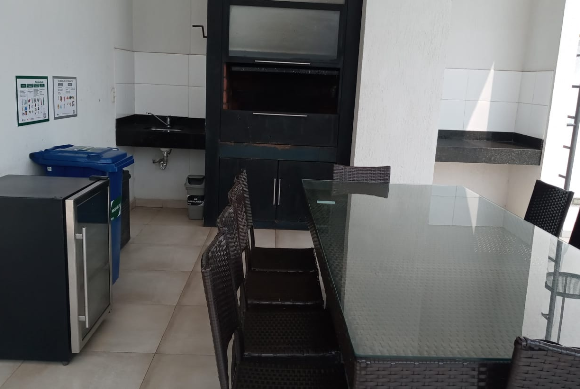 Vendo Dpto. en Edif LIFE Bruselas S/ Bruselas casi San Martín Barrio Ykua Sati