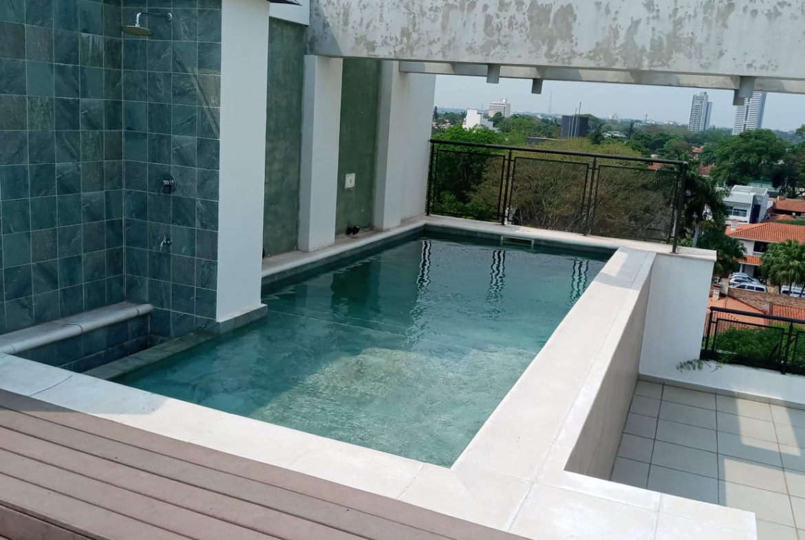 Vendo Dpto. en Edif LIFE Bruselas S/ Bruselas casi San Martín Barrio Ykua Sati