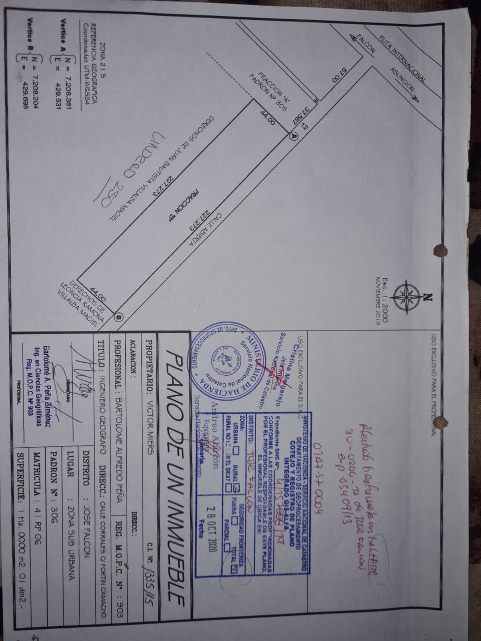 IMG-20250930-WA0106 PROPIEDAD EN UBICACION ESTRATEGICA Ciudad de JOSE FALCON