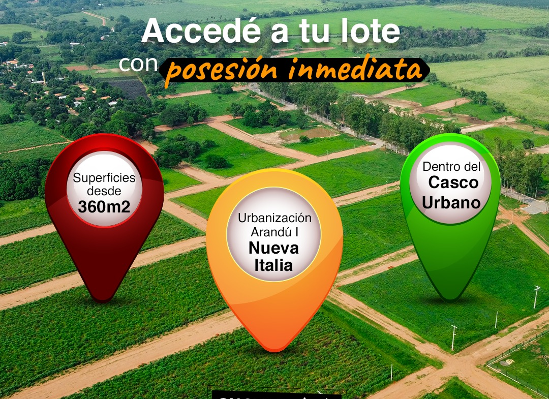 LOTES ESTILO UNICO, CON POSESION INMEDIATA!!!